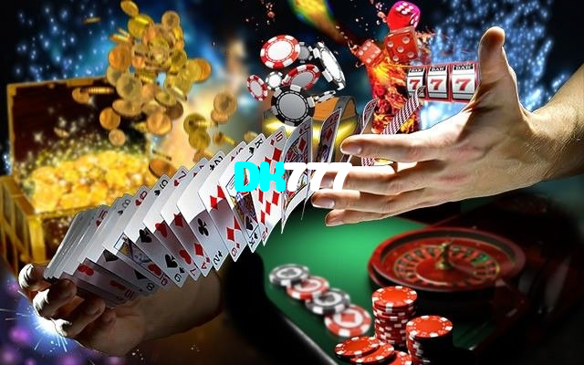 DK777 casino presented on mobile device in Pakistan with slots and live games